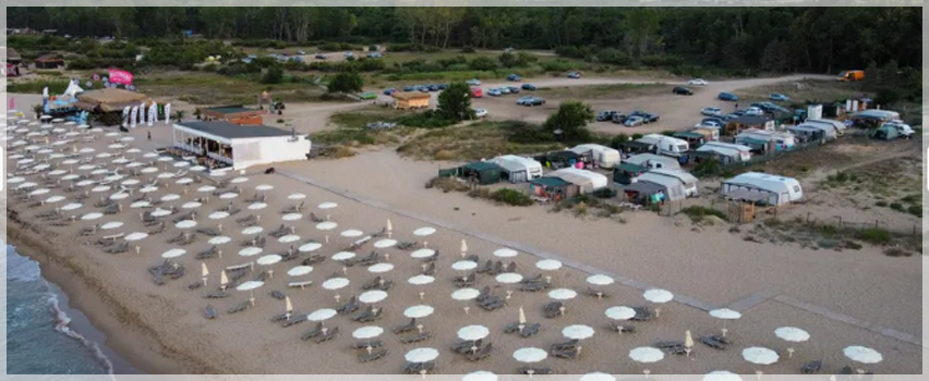 Каравани под наем на къмпинг Градина