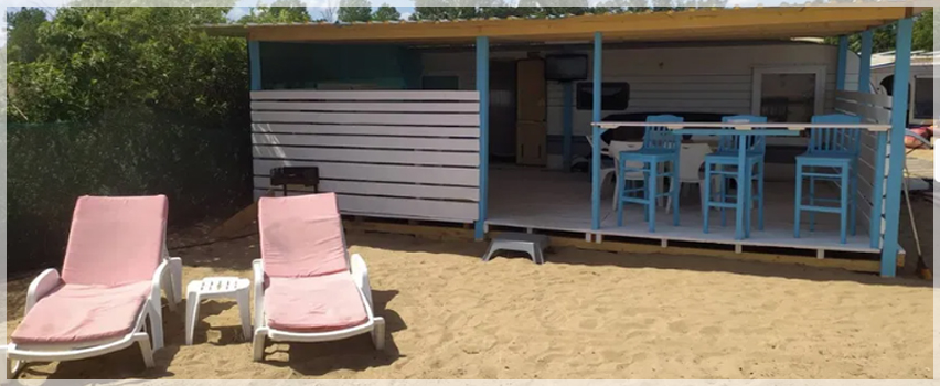 Каравани под наем на къмпинг Градина