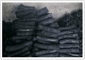 дървени въглища