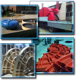 дървени алуминиеви и пластмасови модели за леярски отливки